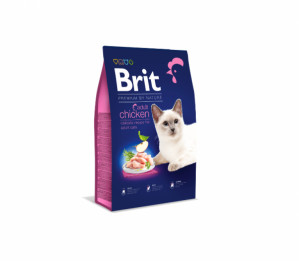 Kuivtoit kassidele Brit Premium Adult Chicken kanaga 8kg