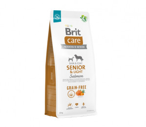 Brit Care Grain-Free Senior&Light Salmon koeratoit 3 kg