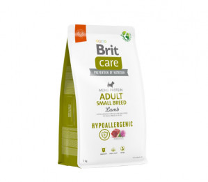 Brit Care Hypoallergenic Adult Small Breed Lamb&Rice sausas maistas šunims su ėriena ir ryžiais 7 kg (galiojimas iki 2025.10.27)