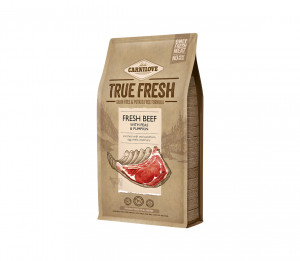 Carnilove True Fresh Beef teraviljavaba kuivsööt koertele veiselihaga 11,4 kg