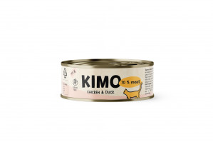 Kimo Chicken&Duck konservtoit kassidele (70g x 24tk.)
