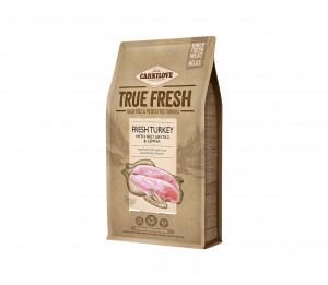 Carnilove True Fresh Turkey sausā barība bez graudaugiem suņiem ar tītaru 4 kg