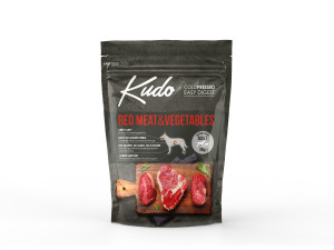 Kudo Red Meat&Vegetables Medium Maxi Adult sausas pašaras suaugusiems šunims 3 kg