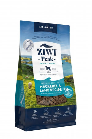 Ziwi Peak Dog Air-Dried Mackerel&Lamb sausā suņu barība 1 kg