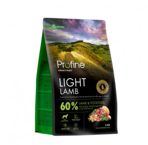 Kuivsööt Profine Light Lamb ülekaalulised koertele lambaga 3 kg