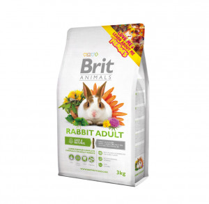 Barība pieaugušiem trušiem Brit Animals 3 kg