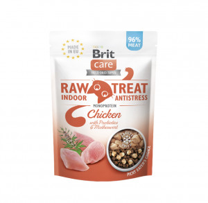 Brit Care Cat Raw Indoor Antistress maiused kassidele 40g
