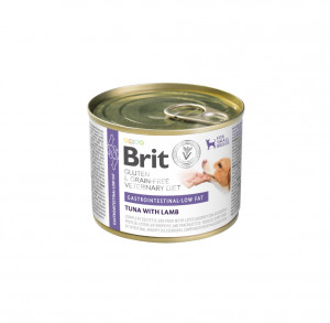 Teraviljavaba terapeutiline konserv Brit Grain Free Veterinary Diets Gastrointestinal Low Fat koertele 200 g