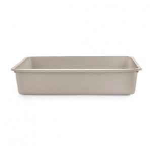 Atvērta kaķu tualete 42x33x9 cm pelēka