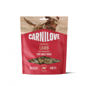CARNILOVE Crunchy Snack Lamb with Cranberries skanėstai šunims 200 g