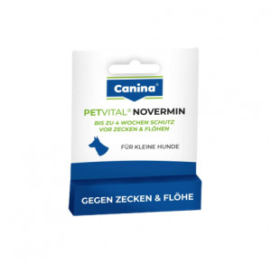 Canina Petvital Novermin lašai šunims iki 15kg 2ml