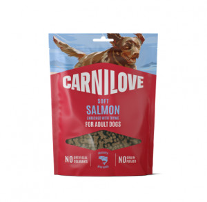 CARNILOVE Soft Snack Salmon with Thyme for Small Bite maiused koertele 200 g