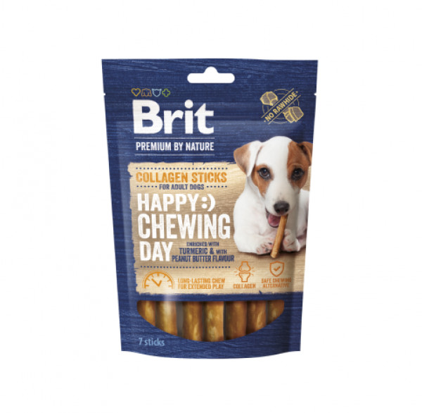 Brit Premium By Nature Dog Collagen Chews Sticks gardumi suņiem 50 g