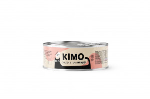 Kimo Chicken&Tuna in Jelly konservi kaķiem 70 g