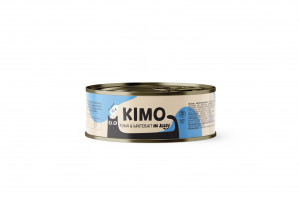 Kimo Tuna&Whitebait in Jelly konservi kaķiem 70 g
