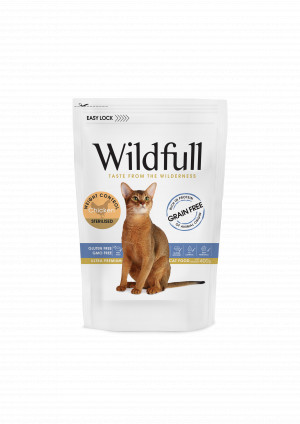Wildfull Cat Chicken Sterilized sausas pašaras katėms 400 g