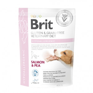 Ārstnieciskā  sausā barība suņiem bez graudaugiem Brit Grain Free Veterinary Diets Hypoallergenic 400 g