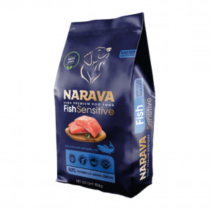 Narava High Premium Fish Mini Adult sausas pašaras šunims 2 kg