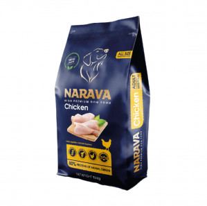 Narava High Premium Chicken Adult sausas pašaras šunims 15 kg