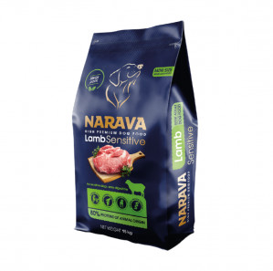 Narava High Premium Lamb Mini Adult sausas pašaras šunims 1,5 kg