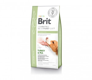 Brit GF Veterinary Diets Dog Diabetes sausas pašaras šunims 12 kg