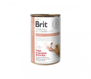 Brit GF Veterinary Diets konservuotas pašaras šunims Renal 400 g