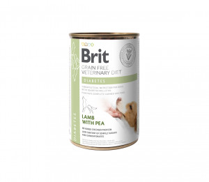 Ārstnieciskie konservi bez graudaugiem Brit Grain Free Veterinary Diets Diabetes suņiem 400 g