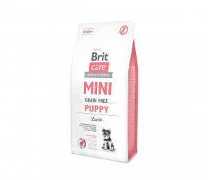 Brit Care Mini Puppy Lamb sausas pašaras mažų veislių šuniukams 2 kg