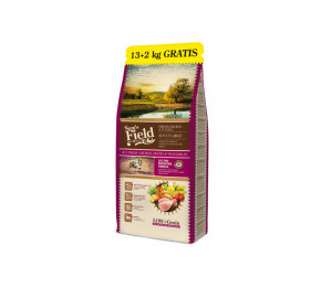 Sam's Field Adult Large Chicken sausas pašaras didelių veislių šunims su vištiena 13+2 kg